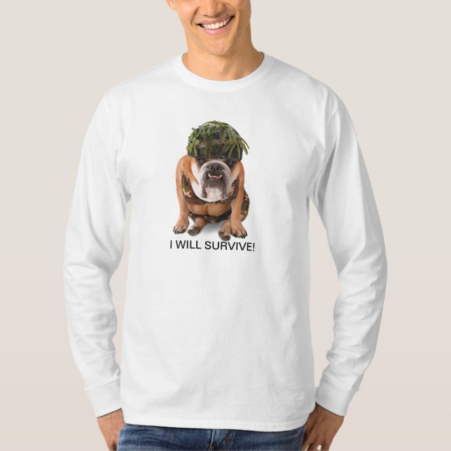 CAMISETA EU SOBREVIVEREI! (Frente)