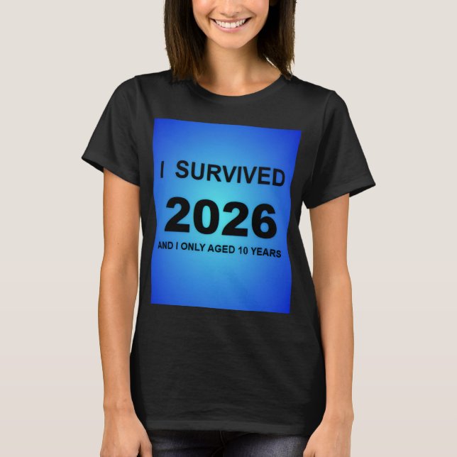 Camiseta Eu Sobrevivi 2026 (Frente)