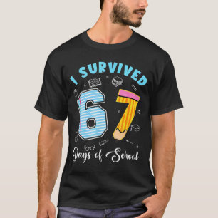Camiseta Eu Sobrevivi 67 Dias De Escola Engraçado 67 Meme P