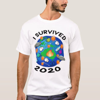 Camiseta Eu Sobrevivi a 2020