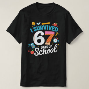 Camiseta Eu Sobrevivi a 67 Dias de Professores Alunos