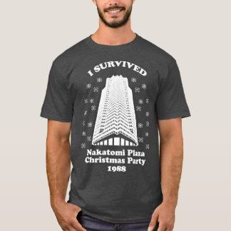 Camiseta Eu Sobrevivi à Festa de Natal de Nakatomi Plaza 19