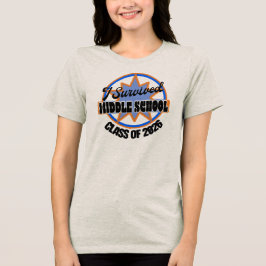 Camiseta Eu Sobrevivi à Formatura do Ensino Médio Turma de