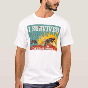 Camiseta Eu Sobrevivi à Invasão de Cicada