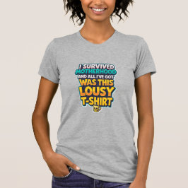 CAMISETA EU SOBREVIVI À MATERNIDADE...