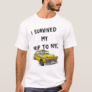 Camiseta Eu Sobrevivi À Minha Viagem À NYC