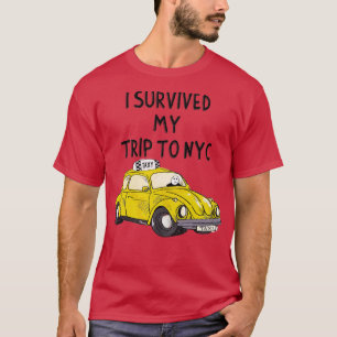 Camiseta Eu Sobrevivi À Minha Viagem A Nyc