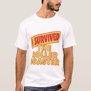 CAMISETA EU SOBREVIVI À MONTANHA-RUSSA