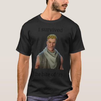 Camiseta Eu Sobrevivi À Mordida De 87