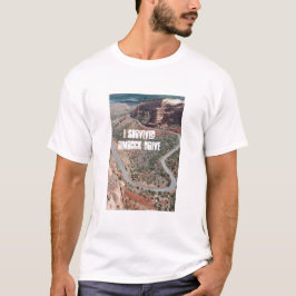 Camiseta Eu sobrevivi à movimentação de Rimrock