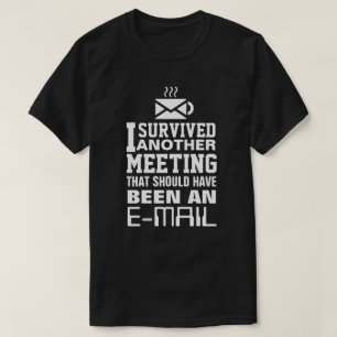 Camiseta Eu sobrevivi a outro encontro