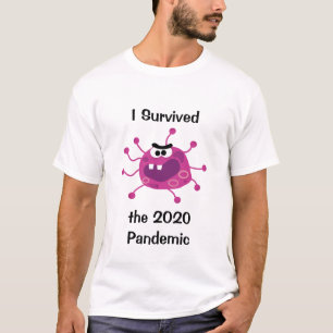 Camiseta Eu Sobrevivi à Pandemia em 2020