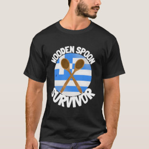 Camiseta Eu Sobrevivi À Parentalidade Da Cola De Madeira