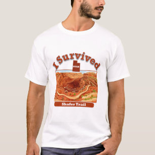 Camiseta Eu Sobrevivi À Trilha De Shafer, Utah