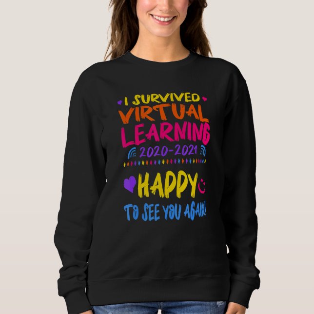 Camiseta Eu Sobrevivi ao Aprendizado Virtual (Frente)