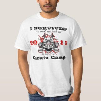 Camiseta Eu Sobrevivi ao Campo de Karate