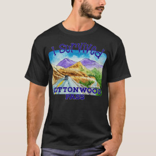 Camiseta Eu Sobrevivi ao Cottonwood Pass Colorado