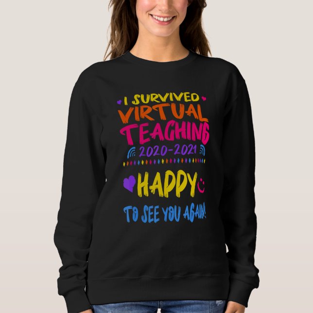 Camiseta Eu Sobrevivi ao Ensino Virtual (Frente)