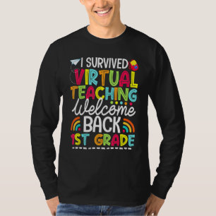 Camiseta Eu Sobrevivi ao Ensino Virtual Bem-Vindo 11 ruas