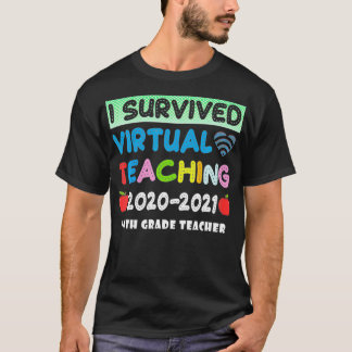 Camiseta Eu Sobrevivi Ao Ensino Virtual No Fim Do Ano Em Qu