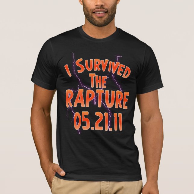 Camiseta Eu sobrevivi ao êxtase (Frente)