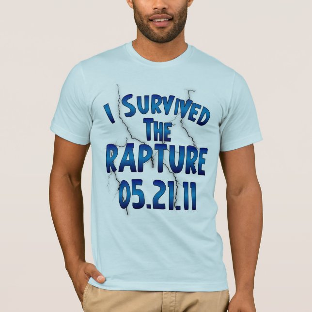 Camiseta Eu sobrevivi ao êxtase (Frente)