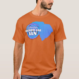 Camiseta Eu Sobrevivi Ao Furacão Ian 2