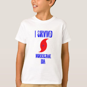 Camiseta Eu Sobrevivi Ao Furacão Ida