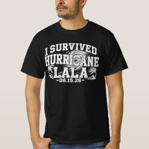 Camiseta Eu Sobrevivi ao Furacão Lala 2026 Big Island Hawai