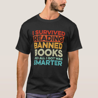 Camiseta Eu Sobrevivi Ao Ler Livros Banidos