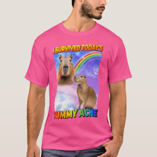 Camiseta Eu Sobrevivi Ao Pequeno Alcance De Tummy De Hoje