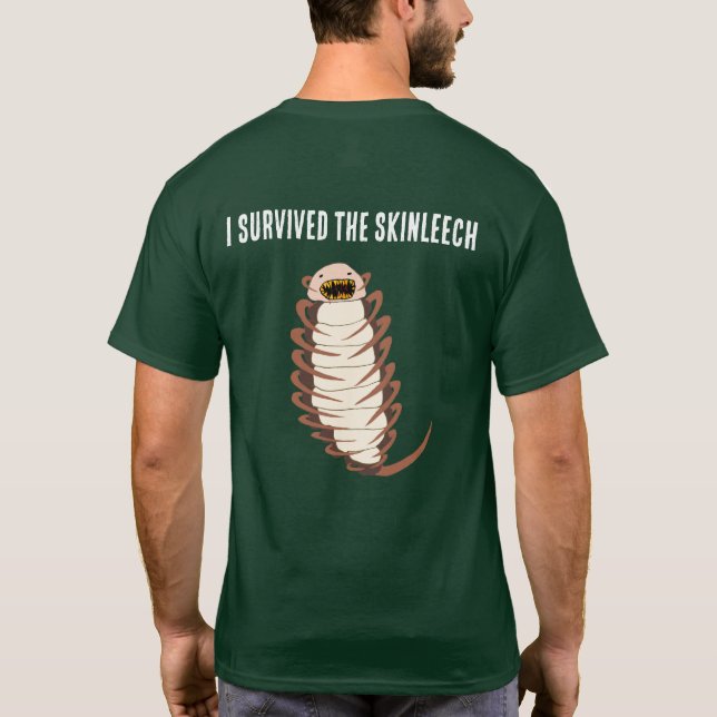 CAMISETA EU SOBREVIVI AO SKINLEECH (Verso)