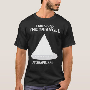 Camiseta Eu Sobrevivi Ao Triângulo Em Shapeland