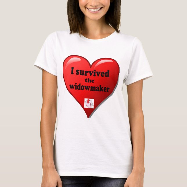 Camiseta Eu Sobrevivi ao Viúvo (Frente)