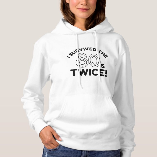 Camiseta Eu Sobrevivi Aos 80 Duas Vezes (Frente)