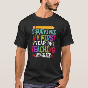 Camiseta Eu Sobrevivi Aos Meus 1rua Anos De Ensino De Chá D