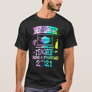 Camiseta Eu Sobrevivi Professor Auxiliar Durante Uma Pandem