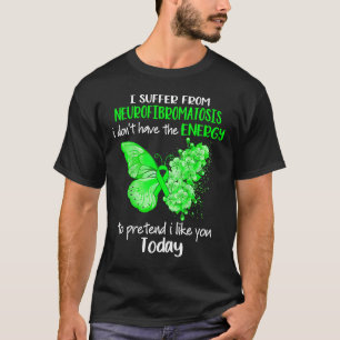 Camiseta Eu Sofro De Conhecimento À Neurofibromatose Butter