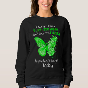 Camiseta Eu Sofro De Manteiga De Sensibilização Da Medula E