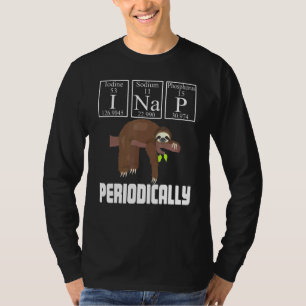 Camiseta Eu Sonho Periodicamente Com Química Lenta E Lenta