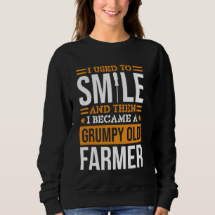 Camiseta Eu sorria Design de fazendeiro para a Fazenda Farm