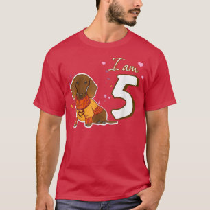 Camiseta Eu sou 5 Aniversário Gift T-Shir