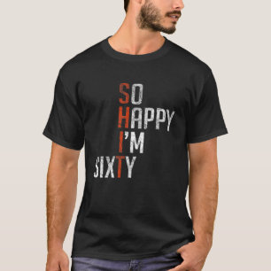 Camiseta Eu sou 60 feito em 1960 Engraçado 60 anos