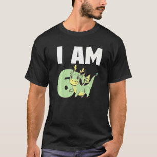 Camiseta Eu Sou 6 Dragão Sexto Dragão Aniversário