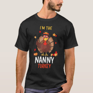 Camiseta Eu sou a babá Turquia Roupa Excelente de Ação de G
