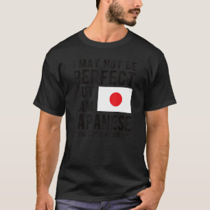 Camiseta Eu sou a bandeira japonesa Patrimônio japonês Raíz