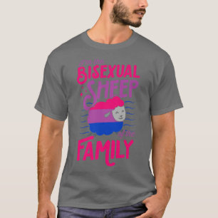 Camiseta Eu sou a bissexual ovelha da minha família Engraça