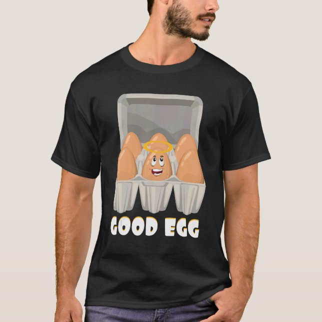 Camiseta Eu Sou A Boa Comida De Ovo Bacon E Ovo (Frente)