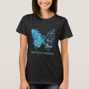 Camiseta Eu Sou A Borboleta Conscientização Lesão No Joelho