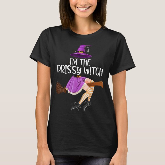 Camiseta Eu sou a bruxa prisional que as mulheres do Dia da (Frente)